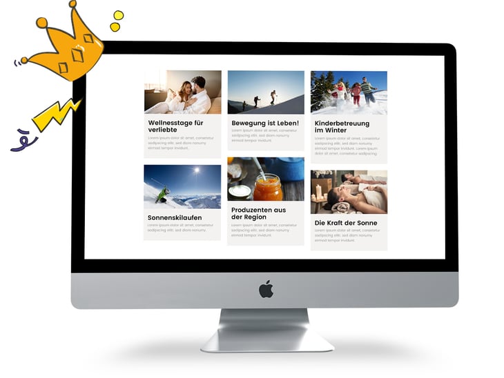 Einladendes Magazine