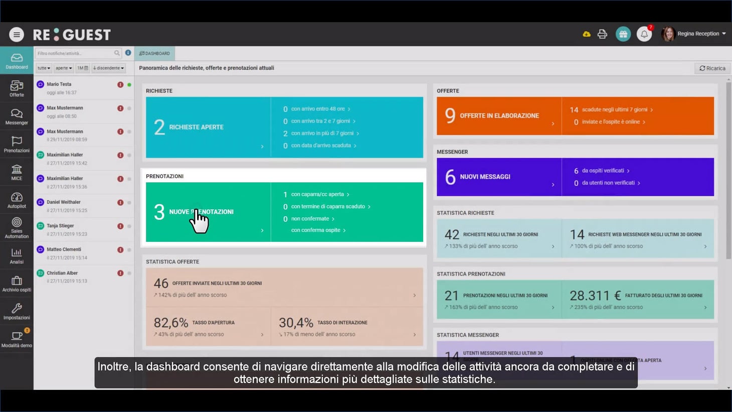 New dashboards