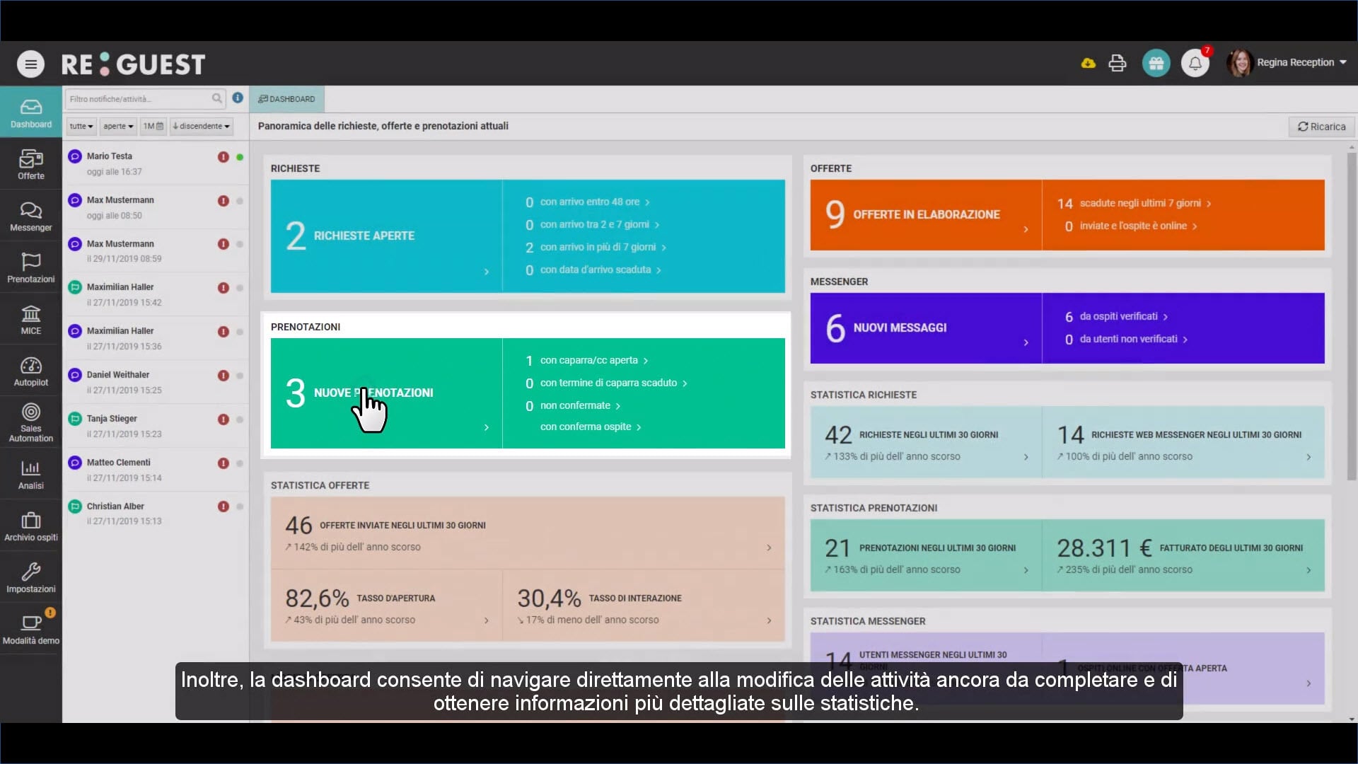 New dashboards