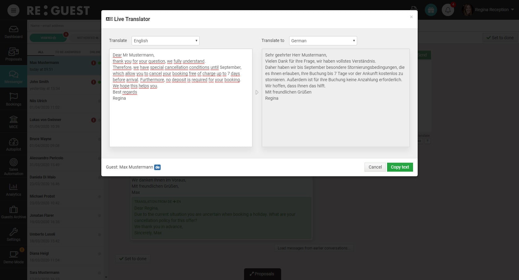 Re:Guest Live Translator