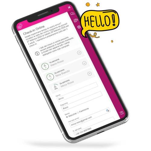 Online Check-in & -out: 100% Covid-19-ready!