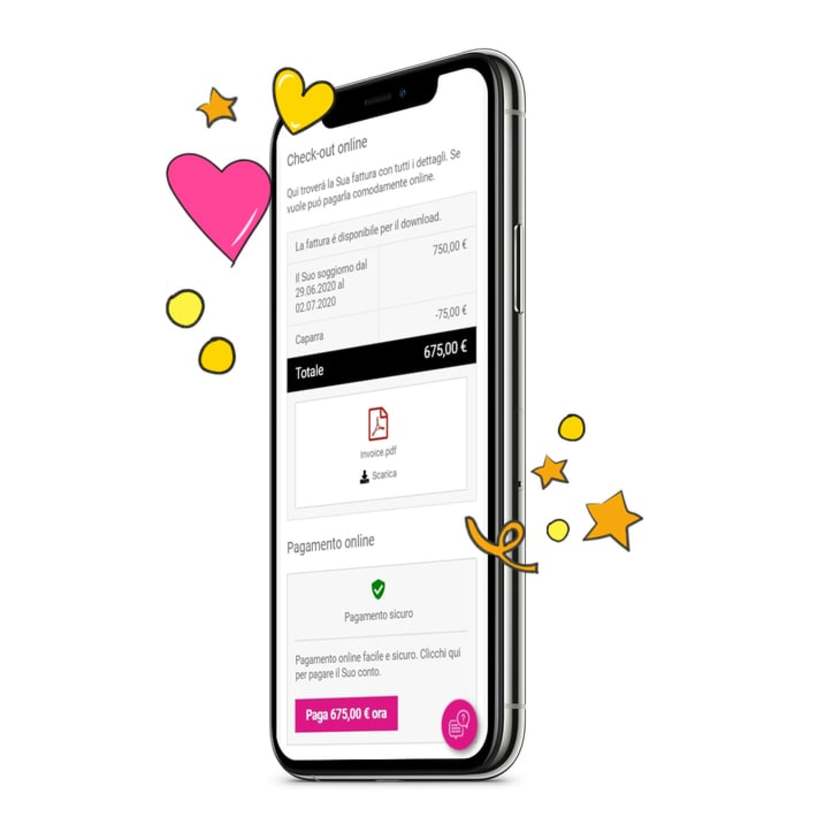 Online Check-in & -out: 100% Covid-19-ready!