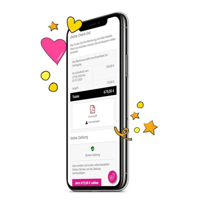 Online Check-in & -out: 100% Covid-19-bereit!