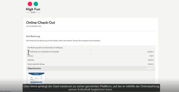 Online Check-out