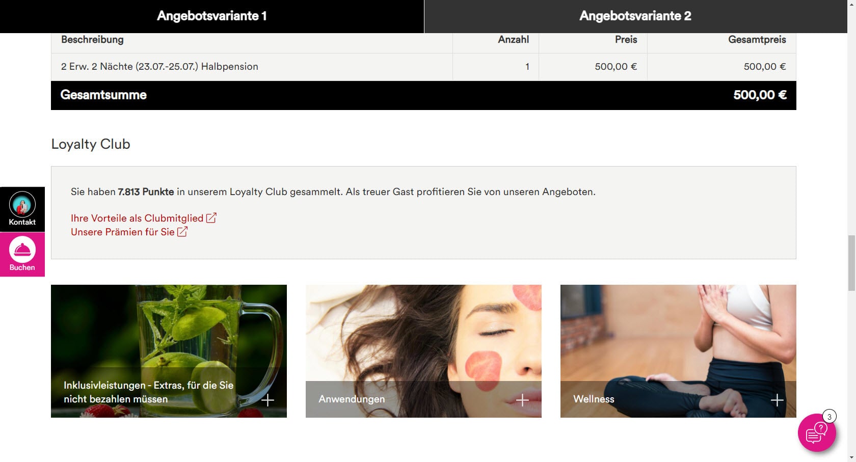 Integration des Loyalty-Systems von Incert