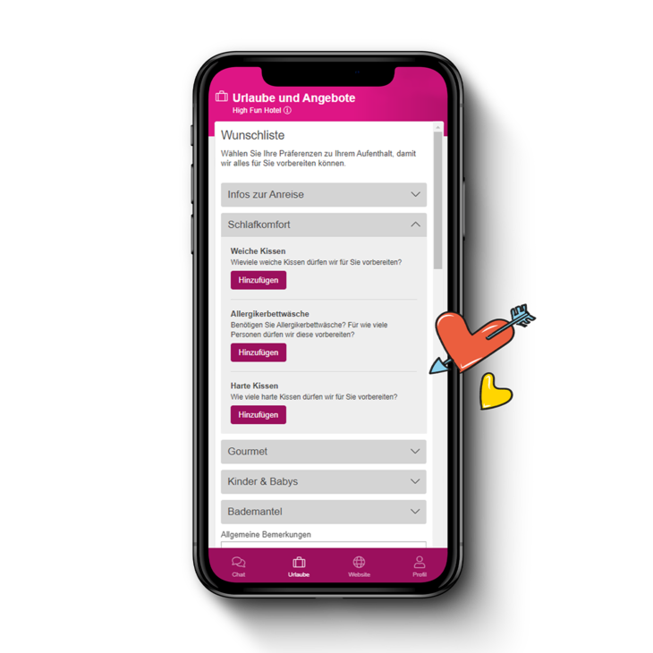 5 Wunschliste als Serviceplus