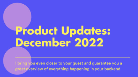 Product Updates December 2022