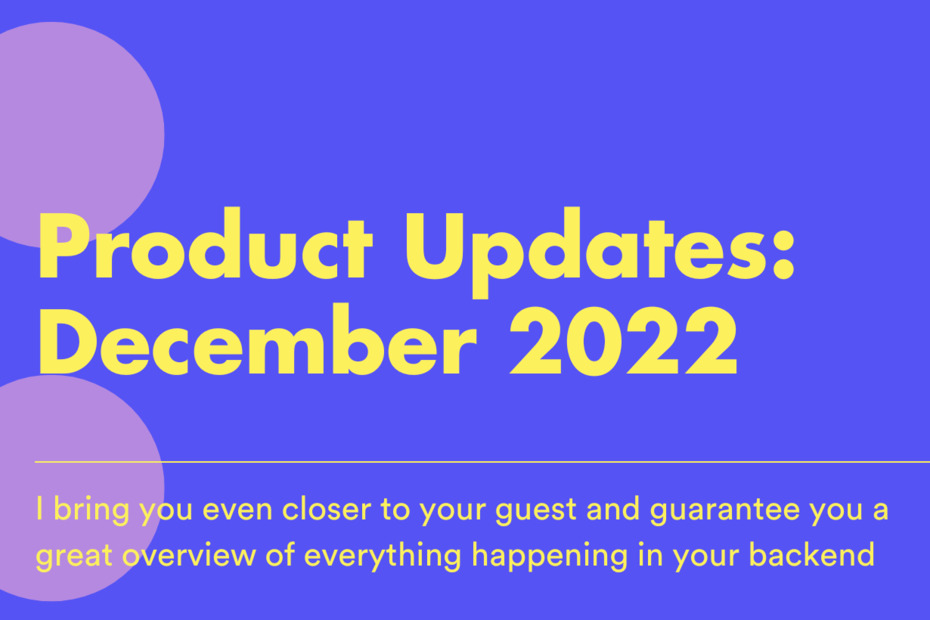 Product Updates December 2022
