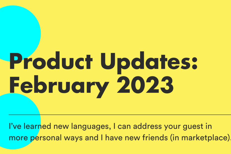 Product Updates February 2023
