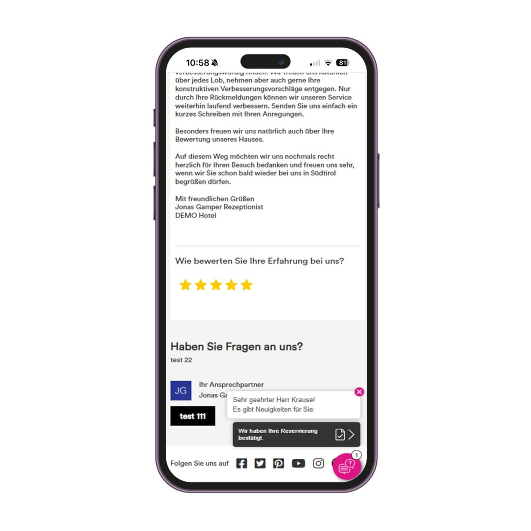 Review Post-stay