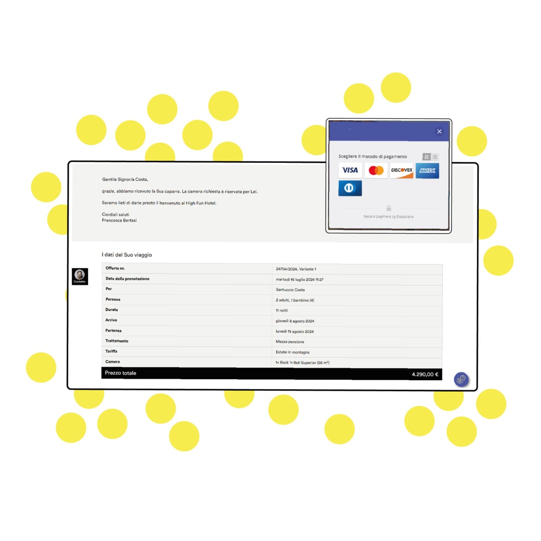 Prenotazione e pagamento online