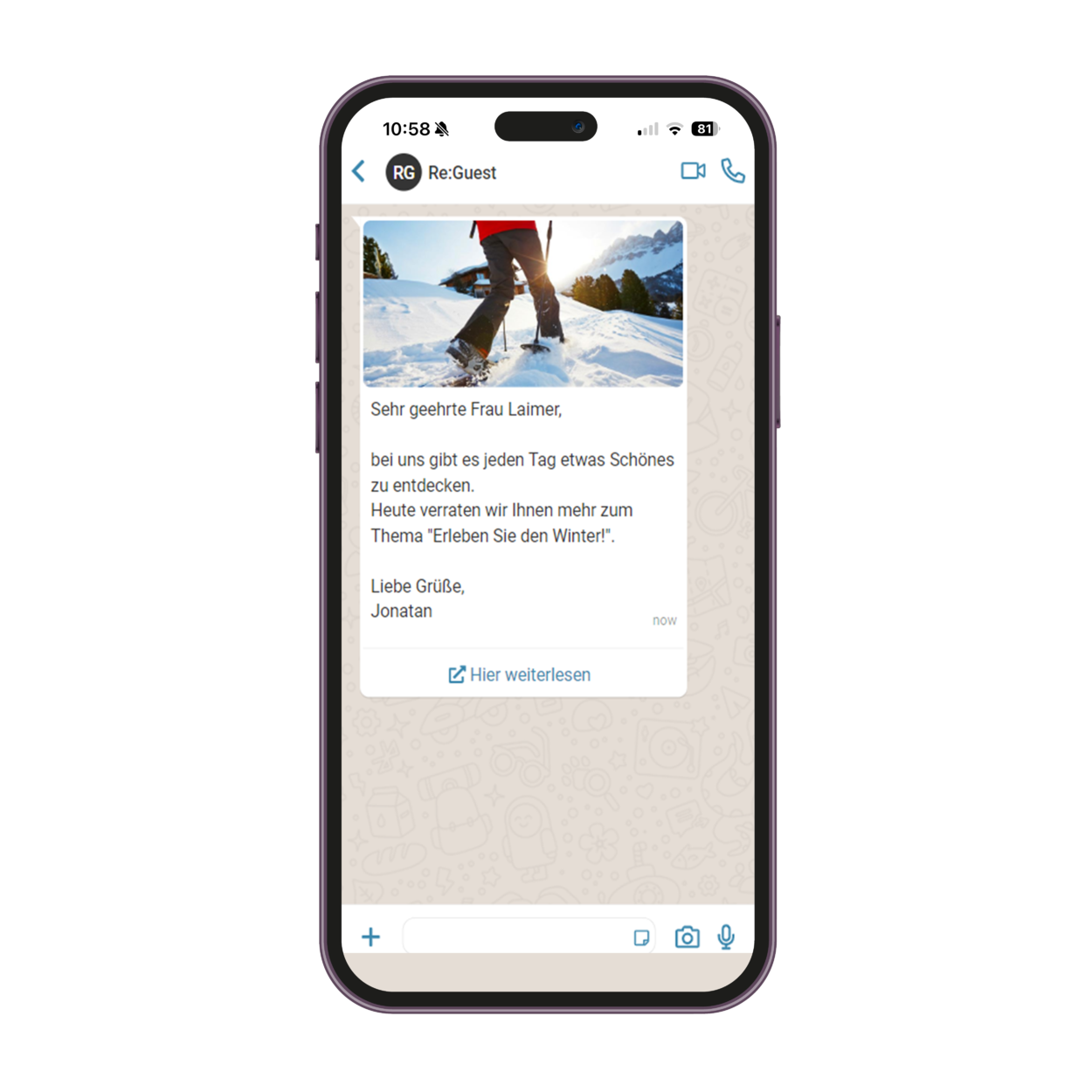 WhatsApp Newsletter
