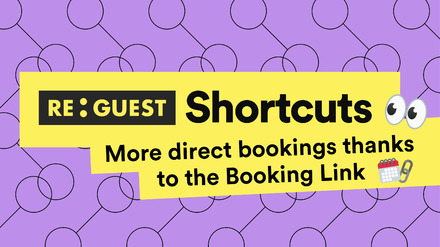 Shortcuts August #1: Booking Link Activation