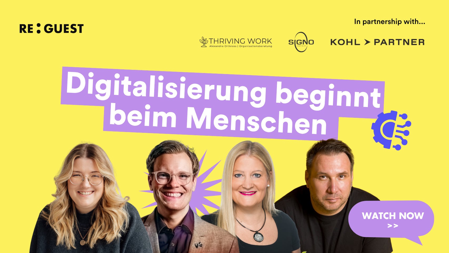 Digitalisierung beginnt beim Menschen