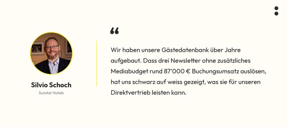 87’000 € Buchungsumsatz mit drei Newslettern – die Black-Friday-Strategie von Sunstar Hotels
