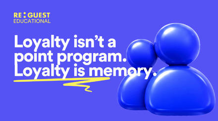 Loyalty isn’t a points program. Loyalty is memory.